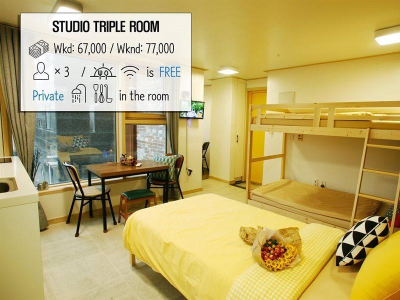 Lee & No Guesthouse Hongdae Seoul Eksteriør bilde